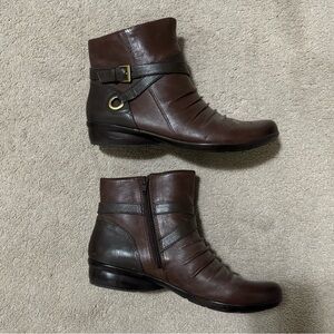 Naturalizer Ankle Boots - Brown / Dark Brown Size 10M